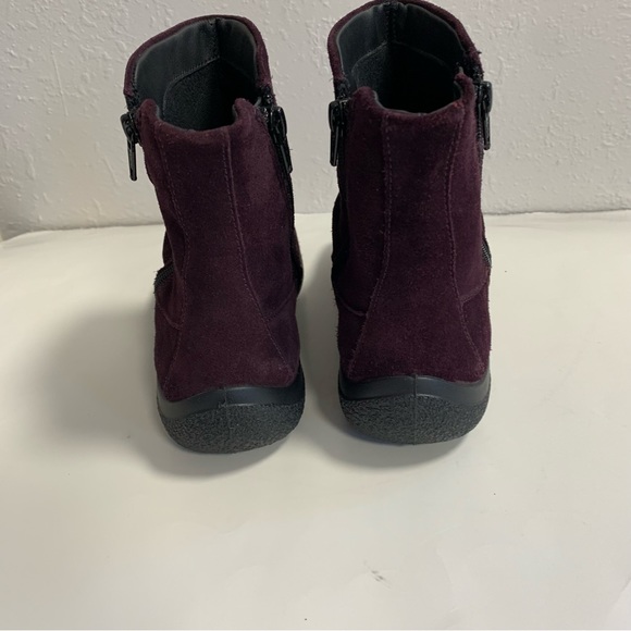 Hotter woman’s ankle boots rich purple size 8 - Picture 5 of 11